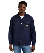 Koszule męskie - Koszula Lee WORKER OVERSHIRT 112355654 Medium Worn Wash XL - miniaturka - grafika 1