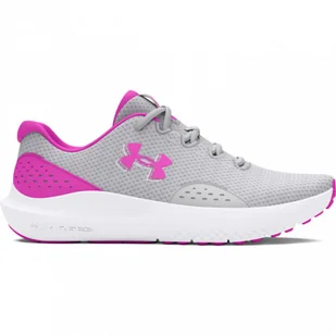 Damskie buty do biegania Under Armour UA W Charged Surge 4 - szare - Buty sportowe damskie - miniaturka - grafika 1