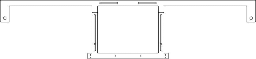 Hagor Cisco Room-Kit Adapter Webex B 70 Universaladapter Webex Board 70Zoll fuer Cisco Webex Room Kit/Mini/Plus VESA max 800mm