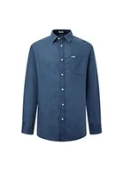 Koszule męskie - Pepe Jeans Koszula męska Parker Long, Niebieski (Jarman), M - miniaturka - grafika 1