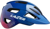Kaski rowerowe - Kask Rowerowy Dziecięcy Lazer Gekko (50-56Cm) Niebiesko-Różowy - miniaturka - grafika 1