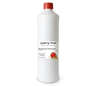 Olejek zapachowy - Strawberry Cardamon - Candle by Visha - 1000 ml - Aromaterapia - miniaturka - grafika 1
