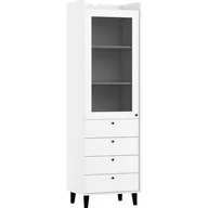 Witryny - Witryna 4S DOL-27 Dolce MebloCross Craft Złoty / Biały Połysk - miniaturka - grafika 1