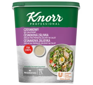 Sos sałatkowy czosnkowy 700g - Knorr - Majonezy i dressingi - miniaturka - grafika 1