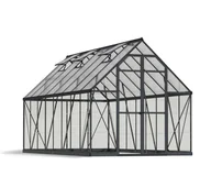 Szklarnie ogrodowe - Palram - szklarnia aluminiowa Canopia Balance 816 antracyt 487x244x229 cm - miniaturka - grafika 1