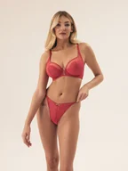 Majtki damskie - Majtki figi Bossa Esotiq ostry róż S - miniaturka - grafika 1