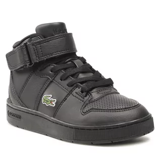 Buty dla chłopców - Sneakersy LACOSTE - Tramiline Mid 0120 1 Suc 7-40SUC001702H Blk/Blk - grafika 1