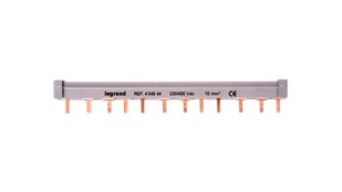 Legrand Szyna łączeniowa 4P 63A 10mm2 sztyftowa (12 mod.) BIS4-10-12 404944 404944 - Inne akcesoria elektryczne - miniaturka - grafika 1