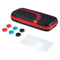 Akcesoria do Nintendo - HAMA Etui HAMA 3w1 do Nintendo Switch Czarno-czerwony - miniaturka - grafika 1