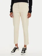 Spodnie damskie - United Colors Of Benetton Chinosy 4CDR558R5 Beżowy Slim Fit - miniaturka - grafika 1
