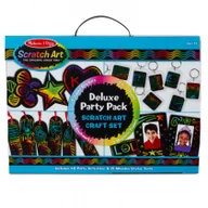 Zabawki kreatywne - Melissa&Doug Zdrapki Holograficzne Part Pack - - miniaturka - grafika 1