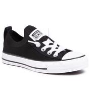 Trampki damskie - Converse Trampki Ctas Shoreline Knit Slip 565489C Black/White/Black - miniaturka - grafika 1