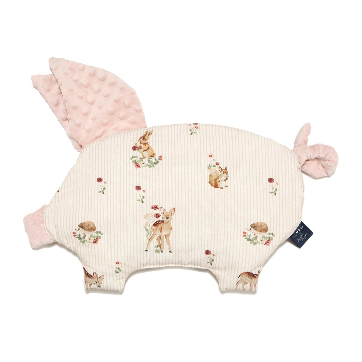 La Millou Poduszka Sleepy Pig Minky BAMBILAND by Magdalena Lamparska