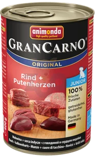 Animonda Gran Carno Adult Wołowina/Serca 400g AN82731 - Mokra karma dla psów - miniaturka - grafika 3
