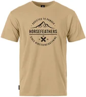 Koszulki męskie - t-shirt HORSEFEATHERS ATP EMBLEM T-SHIRT Mojave - miniaturka - grafika 1