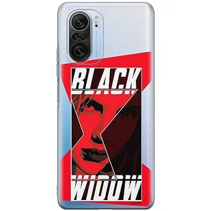 ERT GROUP etui na telefon Xiaomi MI 11i/ REDMI K40/K40 PRO/POCO F3/ F3 PRO, case oryginalny i oficjalnie licencjonowany przez Marvel, wzór Black Widow 012, plecki z TPU częściowo przeźroczyste - Etui i futerały do telefonów - miniaturka - grafika 1