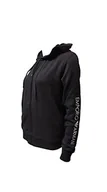 Kurtki damskie - Emporio Armani Underwear Damska kurtka Iconic Terry Full Zip Jacket, czarna, XS, czarny, XS - miniaturka - grafika 1