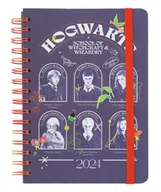 Kalendarze - Kalendarz dziennik książkowy 2024 tygodniowy A5 Grupo Erik Harry Potter - miniaturka - grafika 1