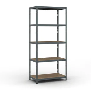 B2B Partner Regał półkowy 1954 x 900 x 500 mm, nośność 175 kg 540026 - Szafy i regały magazynowe - miniaturka - grafika 1