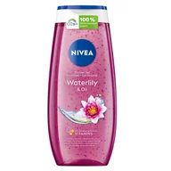 Kosmetyki do kąpieli - Nivea Waterlily & Oil orzeźwiający żel pod prysznic Shower Gel 250 ml - miniaturka - grafika 1