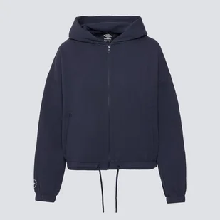 UMBRO BLUZA ROZPINANA Z KAPTUREM LOGO ZIPP - Bluzy damskie - miniaturka - grafika 1