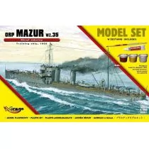 Mirage Hobby Okręt Szkolny ORP &quot;MAZUR&quot; - Modele do sklejania - miniaturka - grafika 1