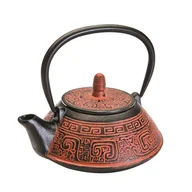 Czajniki na gaz - Ibili Żeliwny czajnik 800 ml IBILI 620508 na indukcje filtr IBILI - miniaturka - grafika 1