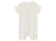 Śpiochy dla niemowląt - lupilu® Śpioszki niemowlęcy z bawełny organicznej (Biały, 86/92) - miniaturka - grafika 1