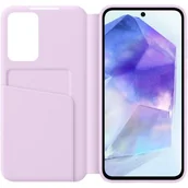 Etui i futerały do telefonów - Etui SAMSUNG Smart View Wallet Case do Galaxy A55 5G Lawendowy EF-ZA556CVEGWW - miniaturka - grafika 1