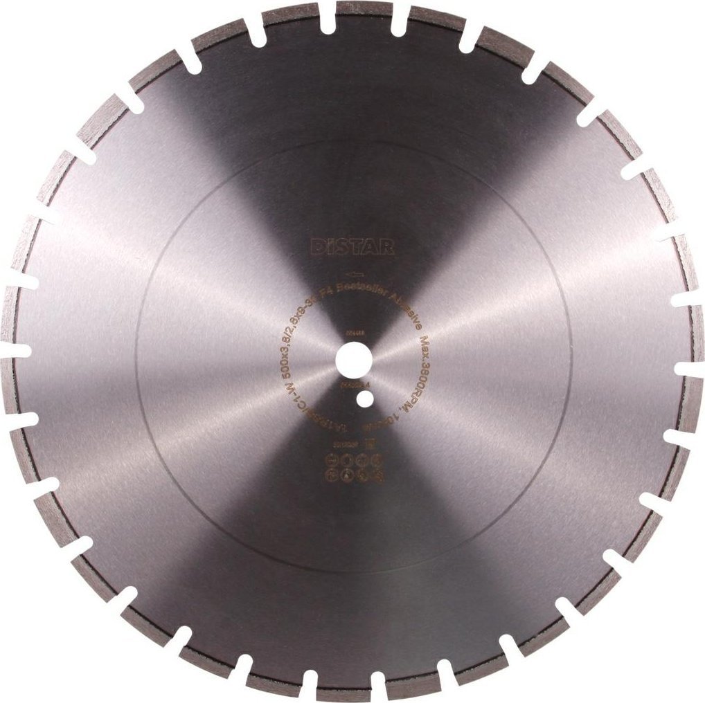 Milwaukee DISTAR DIAMOND BLADE BESTSELLER ABRASIVE 500 x 3.8/2.8 x 25.4mm