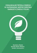 E-booki - nauka - Odnawialne źródła energii w zapewnieniu bezpieczeństwa energetycznego Polski - miniaturka - grafika 1