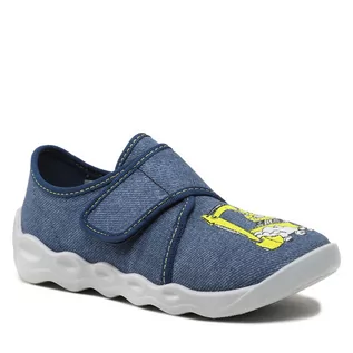 Buty dla chłopców - Kapcie Superfit 1-006274-8010 S Blue - grafika 1