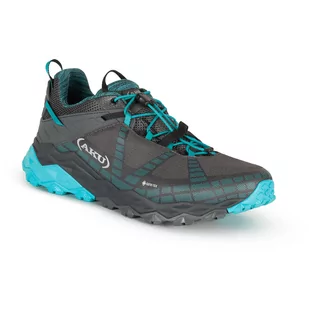 Damskie buty turystyczne Aku Flyrock GTX Ws Rozmiar butów (UE): 42 / Kolor: czarny/niebieski - Buty trekkingowe damskie - miniaturka - grafika 1