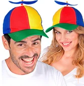 Dodatki do strojów karnawałowych - Czapka z wiatraczkiem - miniaturka - grafika 1