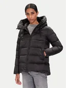 Kurtki damskie - Bomboogie Kurtka puchowa Rome GW6012TDLC5 Czarny Regular Fit - miniaturka - grafika 1