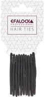 Ozdoby do włosów - Efalock, gumki do włosów standard, czarne 10szt., ref. 14102396 - miniaturka - grafika 1