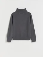 Bluzy dla chłopców - Reserved - Sweter z wiskozą - ciemnoszary - miniaturka - grafika 1