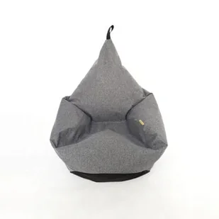 Pufa Worek Dla Dzieci Tipi Spa Szary Melanż - Fotele i pufy dla dzieci - miniaturka - grafika 1