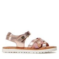 Buty dla dziewczynek - Sandały Kickers Betty 694792-30 M Różowy - miniaturka - grafika 1