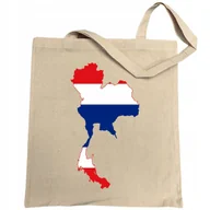 Torby i wózki na zakupy - Torba na Zakupy Flaga Tajlandii Eko Nadruk - miniaturka - grafika 1