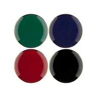 Talerze - Talerz deserowy Angello 20 cm mix kolorów - miniaturka - grafika 1