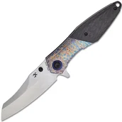 Scyzoryki - Kansept Mistaken Satin CPM 20CV, Wykończenie Lightning Strike Tytan + Twill Carbon Fiber K1053A4 - miniaturka - grafika 1