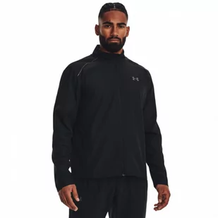 Męska kurtka do biegania Under Armour UA Storm Run Jacket - czarna - UNDER ARMOUR - Kurtki męskie - miniaturka - grafika 1