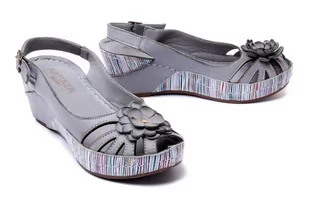 ARTIKER RELAKS 42C0409 grey, sandały damskie - Artiker Relaks - Sandały damskie - miniaturka - grafika 1