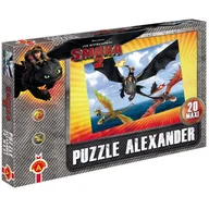 Puzzle - Alexander, puzzle, Jak wytresować smoka, 20 el. - miniaturka - grafika 1