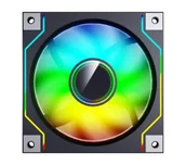 Wentylatory komputerowe - Darkflash DM20 120mm Czarny - miniaturka - grafika 1