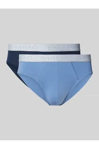 Slipy z pasem z logo w zestawie 2 szt. - Hanro - Majtki damskie - miniaturka - grafika 1