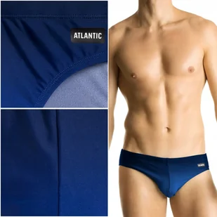 SLIPY KĄPIELOWE Atlantic KMT-336 plażowe kąpielówki męskie - XL - Kąpielówki męskie - miniaturka - grafika 1