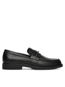 Półbuty męskie - Calvin Klein Półbuty Flex Dress Loafer W/Bit Lth HM0HM01894 Czarny - miniaturka - grafika 1