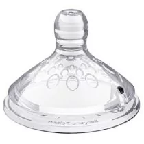 BabyOno Smoczek antykolkowy do kaszki 4 NATURAL NURSING 2szt - Smoczki do butelek - miniaturka - grafika 1